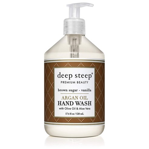 딥스팁 아르간 오일 핸드 워시 520ml, Brown Sugar - Vanilla, 1개