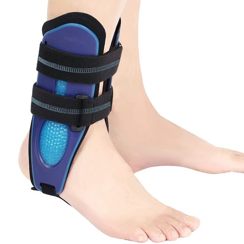 Xzante VELPEAU 발목 중괄호 안정기 염좌를 위한 발 건염 배구 농구 염좌된 블루, 블루 & 블랙