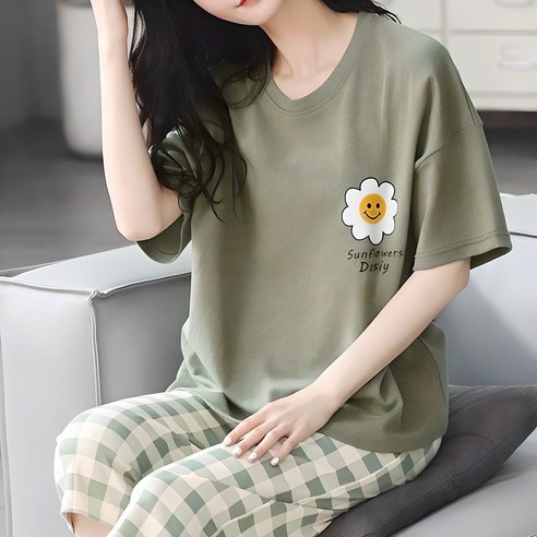 꿉꿉한 여름밤, 드마엘 보들보들 잠옷으로 산뜻하게! 피부에 닿는 순간 시원함이 싹~ 이지웨어