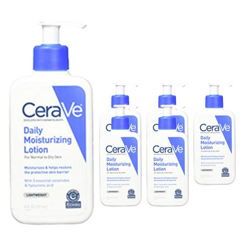 세라비 모이스처라이징 로션, 237ml, 6개