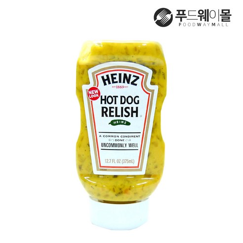 HEINZ 하인즈 핫도그 렐리쉬 375ml, 1개