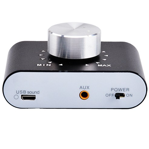 Xzante 미니 블루투스 5.0 TPA3116 디지털 앰프 하이파이 스테레오 오디오 수신기 파워 50W+50W 자동차 사운드, 검은 색
