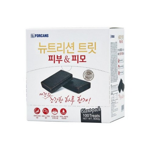 포켄스 뉴트리션 트릿 100p +15p 800g 피부 피모 영양제 / 맛있는 영양제