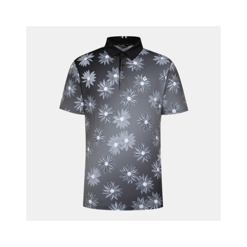 여름 필드 위 스타일 고민 끝! 레노마골프 플라워 카라 반팔 티셔츠 솔직 후기 레노마골프