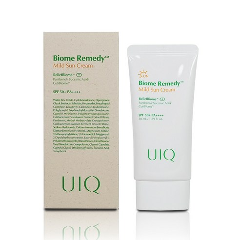 유이크 레미디 마일드 썬크림: 섬세한 피부를 위한 부드럽고 강력한 자외선 차단 솔루션 유이크선크림