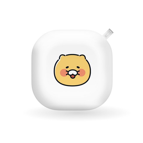 카카오프렌즈 춘식이 카툰 갤럭시버즈2 버즈프로 버즈라이브 하드케이스, 06_춘식이만족