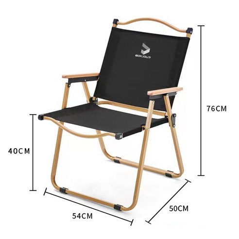 편안한 착좌감과 튼튼한 구조의 Bonjour 캠핑 의자 세트