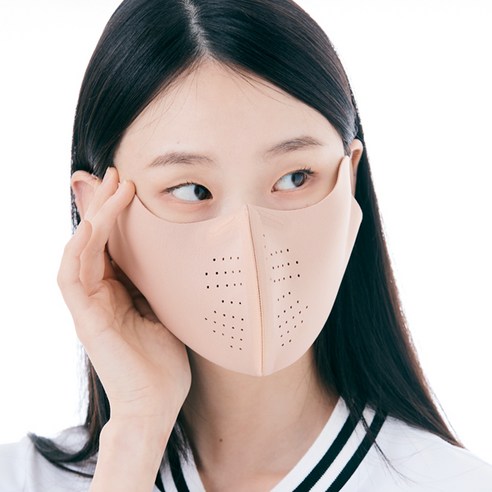 [AVAVE] 어베이브 라이트벤트 자외선차단 스포츠 골프 마스크, 베이지 M, 라이트벤트:베이지 M, 1개