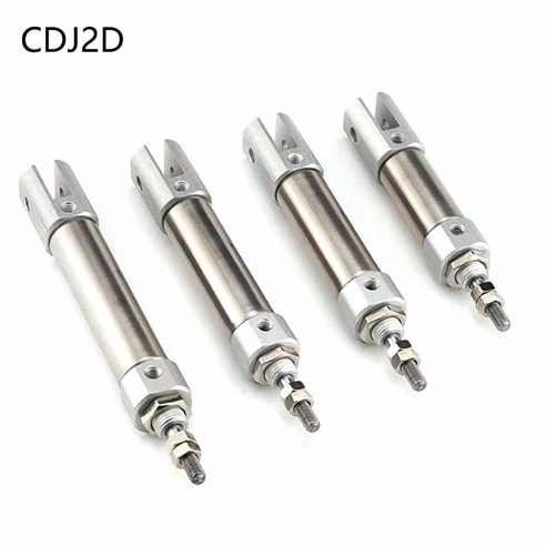 16mm 보어 SMC CDJ2D 더블 클레비스 미니 실린더, 다양한 스트로크 옵션 5~50mm nr-40s 16mm 보어 SMC CDJ2D 더블 클레비스 미니 실린더, 다양한 스트로크 옵션 5~50mm nr-40s