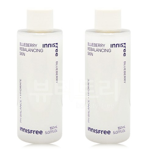 이니스프리 New 그린티 히알루론산 스킨, 170ml, 1개 이니스프리그린티로션 11 이니스프리 블루베리 리밸런싱 스킨 150ml + 150ml, 2개