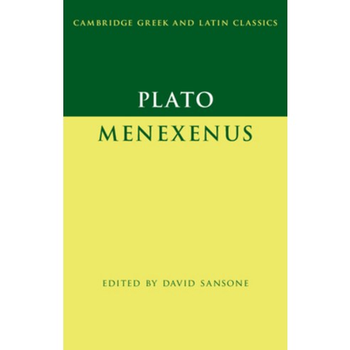 Plato: Menexenus Paperback, Cambridge University Press
