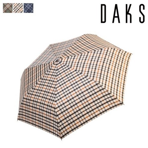 [대구백화점SG] 닥스 양산2 URA001C 3단 수동 우산, 닥스 체크1