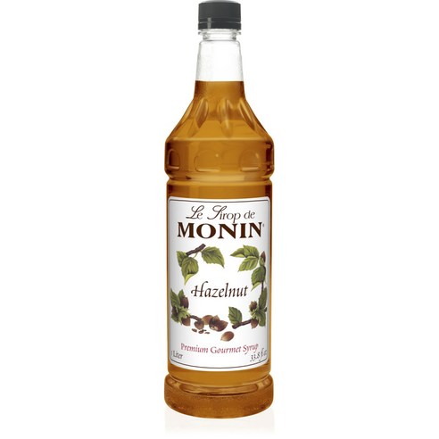 모닌 프리미엄 고메 시럽 헤이즐넛, 1L, 1개