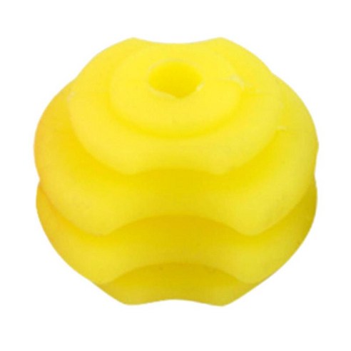옥외 연습을 위한 튼튼한 합성 안정제 공 감속기 동요 공, 노란색, 3.4x3mm, 실리카겔