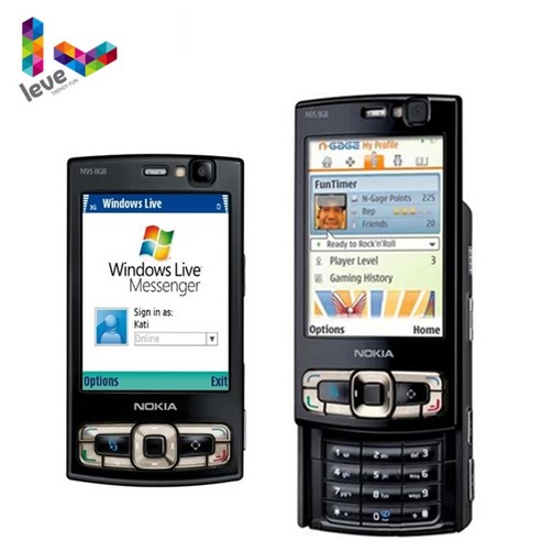 [해외]노키아 N95 8 기가 바이트 휴대 전화 3G 5MP 와이파이 GPS, N95 8GB, Arabic Keyboard