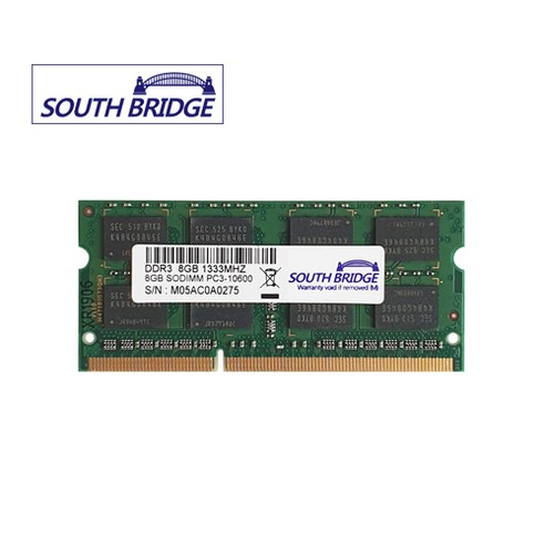 삼성 칩 노트북 램8기가 DDR3 8GB PC3-12800 1600MHz RAM 메모리, 삼성칩 노트북 8기가 10600, 1개