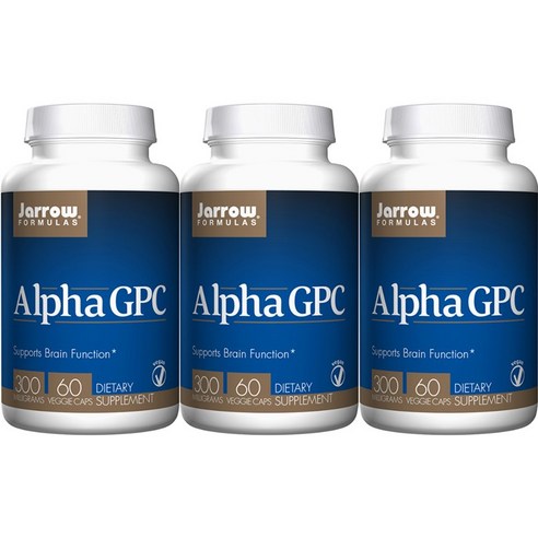 재로우 알파 GPC 300mg 베지 캡, 60개입, 3개, 60정