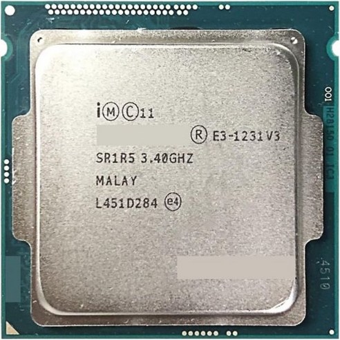 CPU E31231 V3 E3 1231 1231V3 3.4 GHz QuadCore Processor 8M 80W LGA 1150