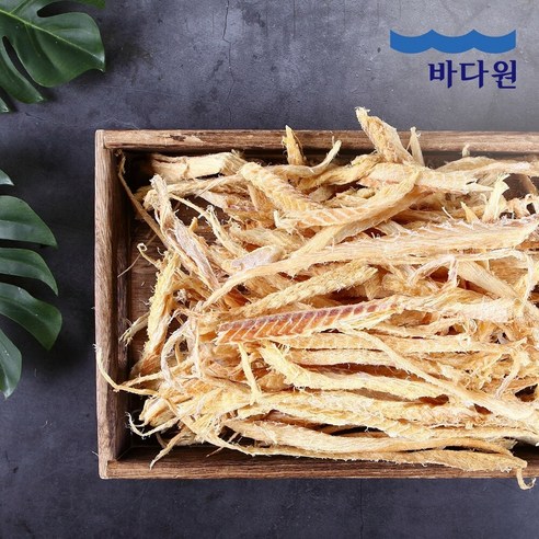 [바다원] 황태채 500g 지퍼백 포장, 1개