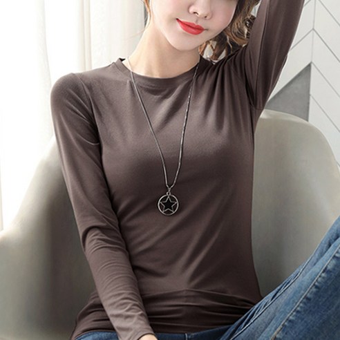 1+1 특가로 만나는 슬림핏 모달 티셔츠
