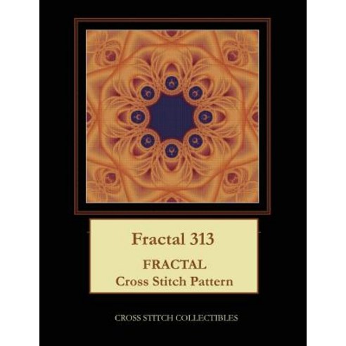 (영문도서) Fractal 313: Fractal Cross Stitch Pattern Paperback, Independently Published, English, 9781074919856
