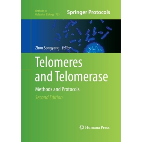(영문도서) Telomeres and Telomerase: Methods and Protocols Paperback, Humana, English, 9781493956272