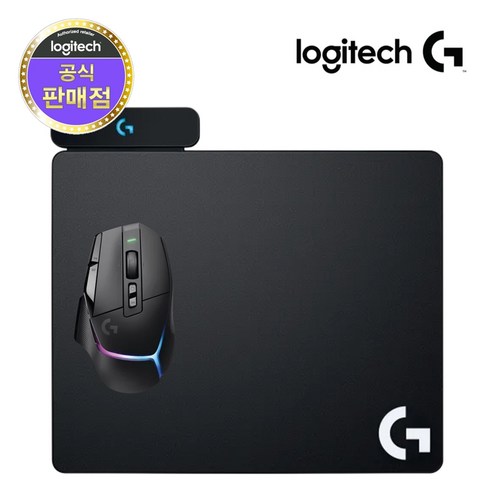 로지텍파워플레이패드 로지텍 정품 G502X PLUS 무선 마우스 (블랙) 무선충전 마우스패드 로지텍 파워플레이 세트 Best Top5