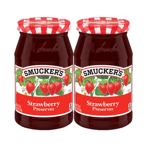 아침 식탁을 행복으로 채우는 마법, 스머커스 딸기잼 프리저브! 스머커스딸기잼