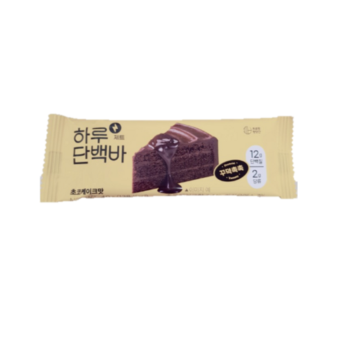 프로틴방앗간 하루단백바 제트 초코케이크맛, 40g, 12개