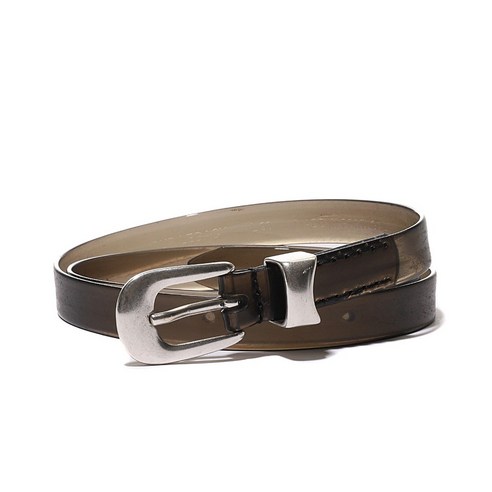 OUR LEGACY 아워레가시 2 CM BELT SHADOW RUBBER A42282BR 쉐도우 러버