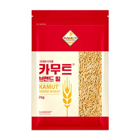 고대곡물 정품 카무트쌀 5kg (2kg+2kg+1kg), 5개