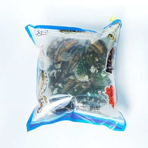 완도 활전복 산소포장 대 특대 500g 1kg, 전복 1kg 22~30미, 1개