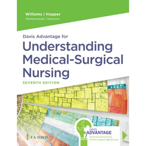 (영문도서) Davis Advantage for Understanding Medical-Surgical Nursing Paperback, F. A. Davis Company, English, 9781719644587