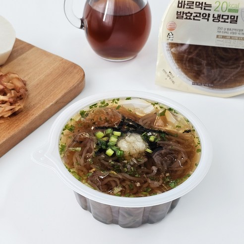 가볍고 시원하게 즐기는 여름의 맛, 발효곤약 냉모밀