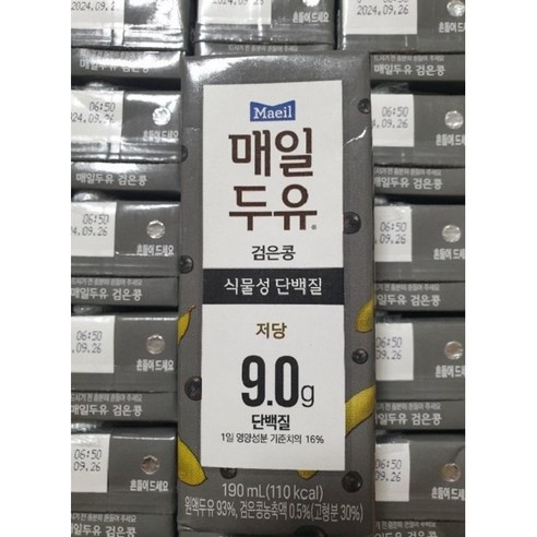 매일두유 검은콩두유, 190ml, 1개