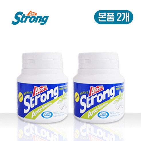 알프스 스트롱 무설탕 자일리톨 졸음껌