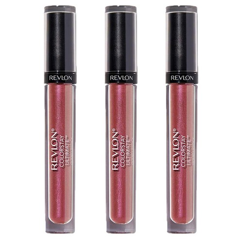 레브론 컬러스테이 얼티메이트 리퀴드 립스틱 3ml, Miracle Mauve, 3개