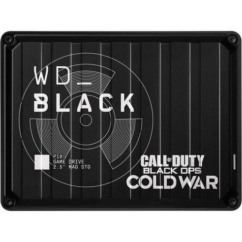 WD BLACK 2TB P10 게임 드라이브 • Call of Duty 스페셜 에디션: Black Ops 콜드 워 휴대용 외장 하드 HDD Playstation Xbox 및, Game Drive Call of Duty Specia