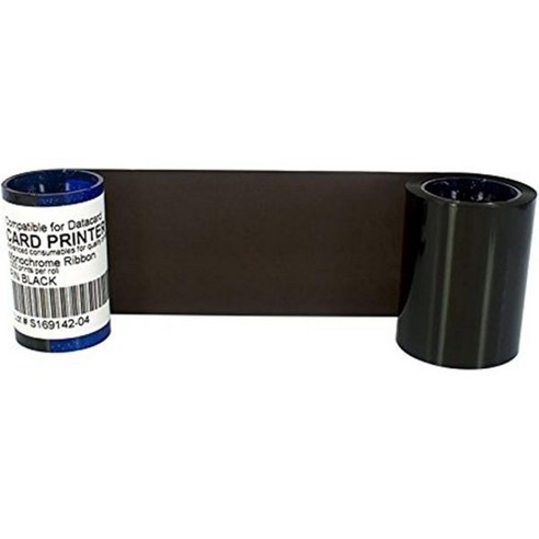 호환 가능한 DC285K 데이터 카드용 블랙 리본 테이프 SP35 Plus SP55 SP75 카드 프린터 단색 1000 이미지