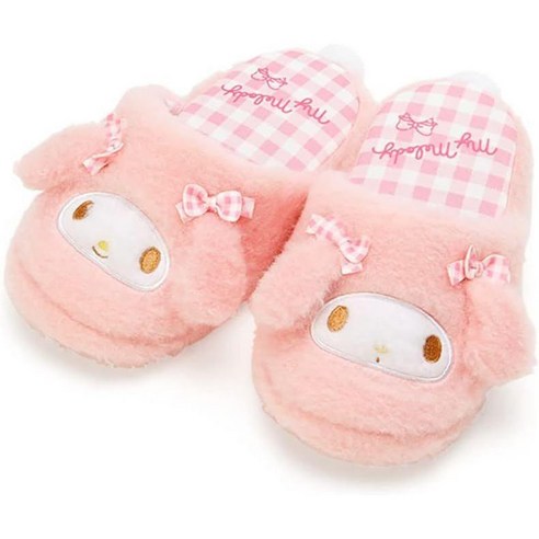 SANRIO 마이 멜로디 키즈 페이스 슬리퍼 원 사이즈