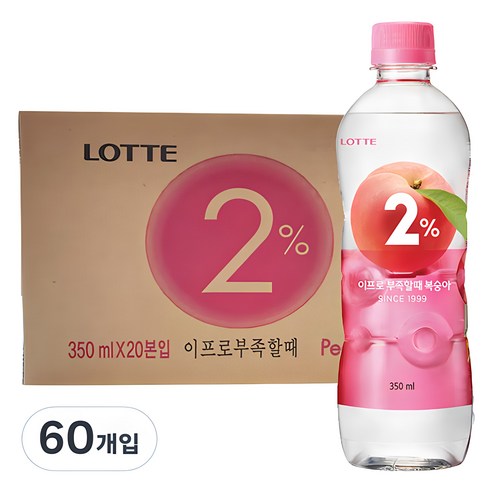 기타 2 이프로 부족할때 복숭아 1.5L 낱개 1페트, 1개