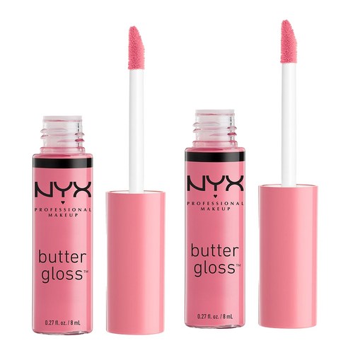 엔와이엑스 버터 립글로스, 09 Vanilla Cream Pie, 2개, 8ml