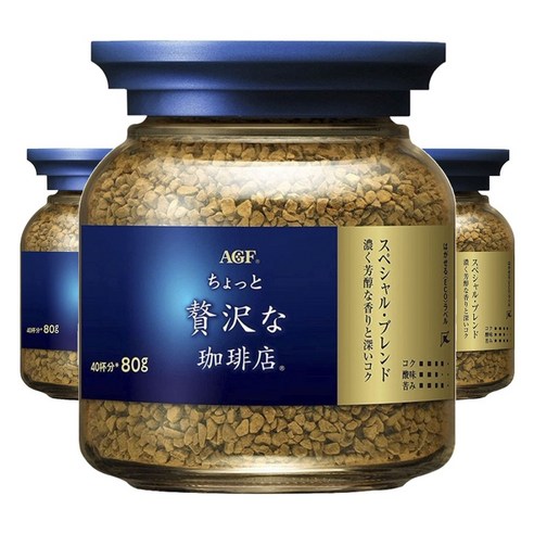 AGF 조금 사치스러운 커피점 스페셜 블랜드, 80g, 3개, 1개입