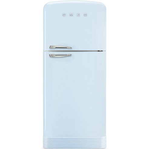 스메그 레트로 디자인 냉장고 FAB50RPB5 파스텔블루 오른손