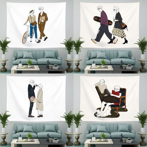 패브릭 포스터로 연출하는 감성적인 인테리어