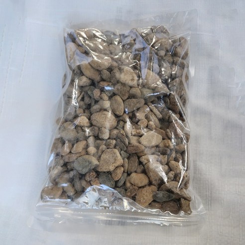 [4kg] 동글동글 강자갈 [티파니스톤랜드] 화분 화단 분갈이 조경 원예 가드닝 인테리어 건축, 1팩, 4kg
