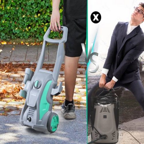 HAUSHOF 고압세척기: 강력한 세척력과 다기능으로 차량 및 도로 세척에 최적화된 제품