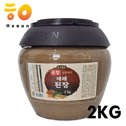 순창우리식품 순창 상황버섯 재래 된장, 6개, 2kg