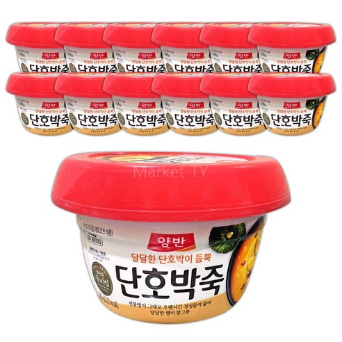 양반 호박죽 285g x 12, 1개