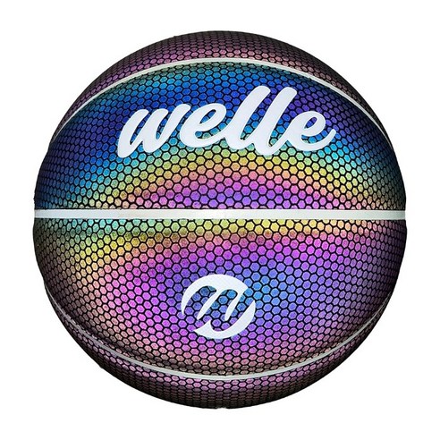 스팔딩 트랙 시리즈 고무 소재 농구공 화이트, 1개, 84-781Y Best Top5 10 벨레 플래시볼 WM012 빛나는 농구공 인스타 인싸 아이템, 농구공(7호), 1개